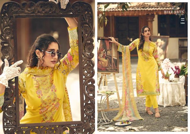 Riaz arts farah abu saeed punjabi suits dress material wholesale in delhi